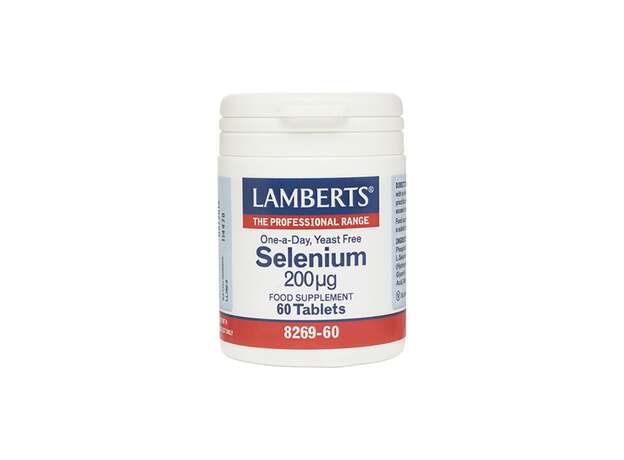 Lamberts Selenium 200mg 60 Ταμπλέτες
