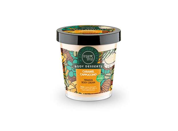 Organic Shop Body Desserts Caramel Cappuccino Συσφικτική Κρέμα Σώματος 450ml