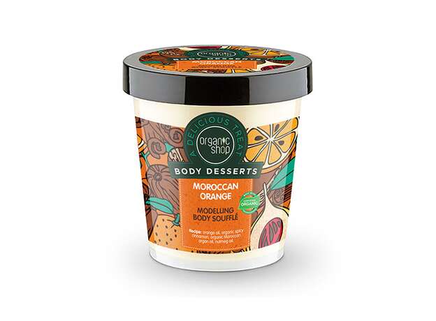 Organic Shop Body Desserts Moroccan Orange Σουφλέ Σμίλευσης Σώματος 450ml