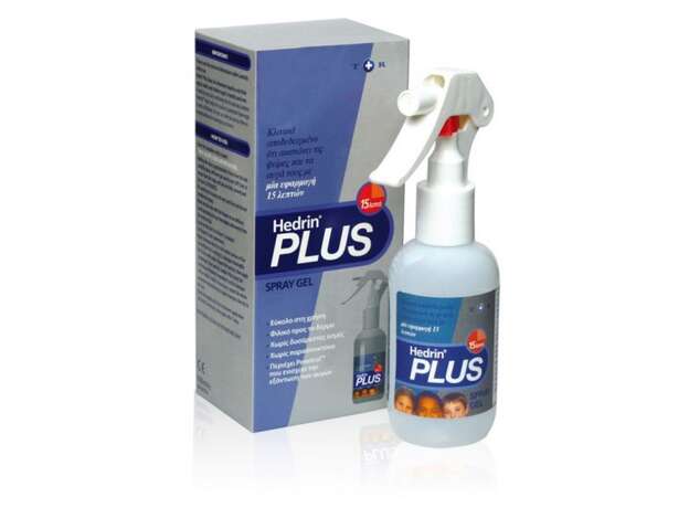 Hedrin Plus Spray Gel Αντιφθειρικό Άμεσης Δράσης 100ml