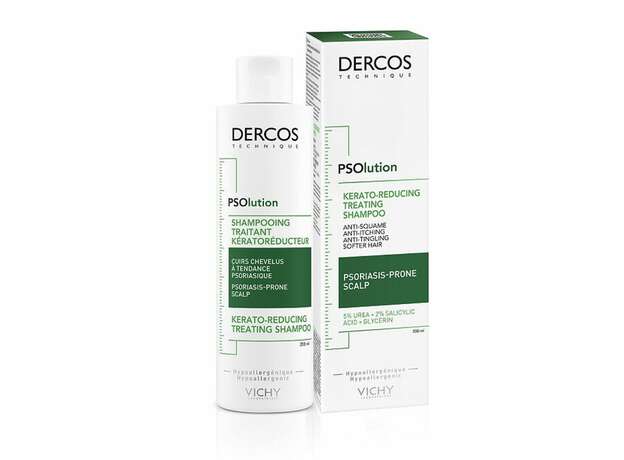 Vichy Dercos PSOlution Shampoo Keratoreducing Treatment Σαμπουάν για Τριχωτό με Τάση Ψωρίασης, 200ml