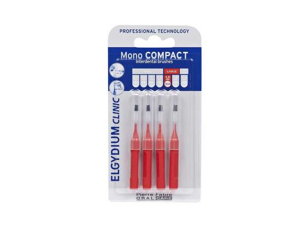 Elgydium Μεσοδόντια Mono Compact Red 0.7 4τμχ