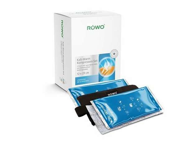 Rowo Ζεστές και Κρύες Κομπρέσες 12 x 29 cm (2 τεμάχια)