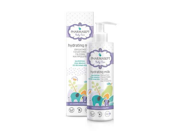 Pharmasept Baby Hydrating Milk, Βρεφικό Ενυδατικό Γαλάκτωμα 250ml