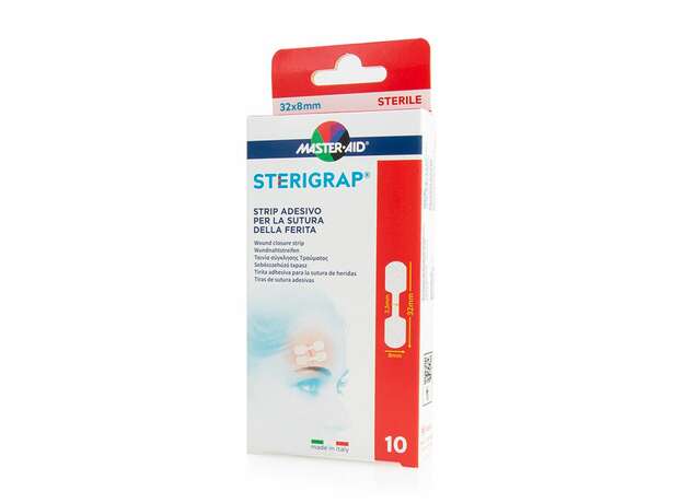 MASTER AID STERIGRAP Ταινία Σύγκλησης Τραυμάτων 10τεμ