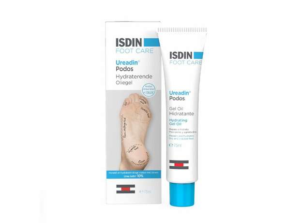 ISDIN Ureadin Podos Gel Oil Θεραπεία Ποδιών για Ενυδάτωση & Επιδιόρθωση για τα Ξηρά & Σκασμένα Πόδια, 75ml