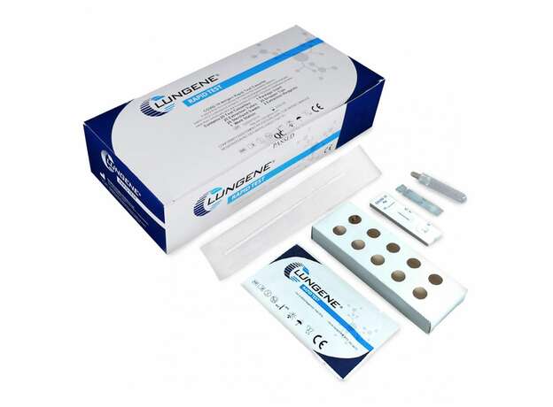 Lungene Self Test Coronovirus (SARS-Cov-2) Antigen Self Test Cassette (swap) 25tem