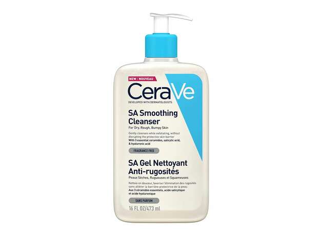 Cerave SA Smoothing Cleanser Gel Καθαρισμού Προσώπου, Σώματος για Ξηρή Επιδερμίδα 473ml