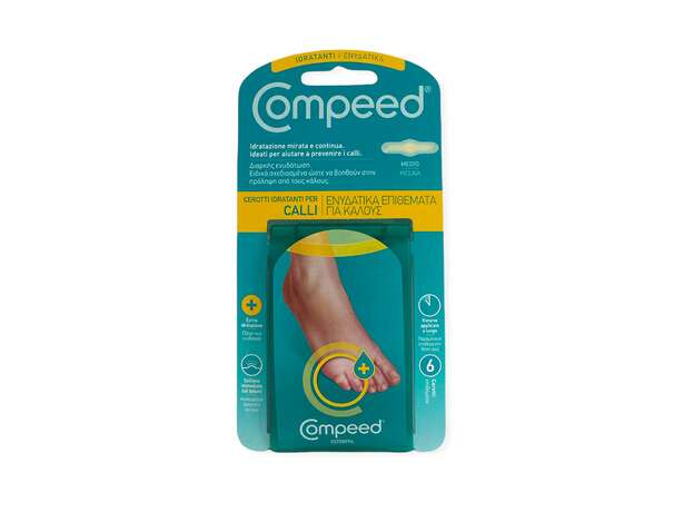 Compeed Μεσαία Επιθέματα για Φουσκάλες 6τμχ