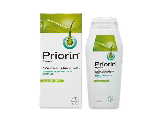 Priorin Σαμπουάν PRIORIN Για κανονικά / ξηρά μαλλιά 200ml