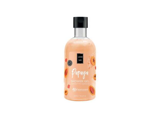 Lavish Care Papaya Shower Gel - Αφρόλουτρο με άρωμα Παπάγια 500ml