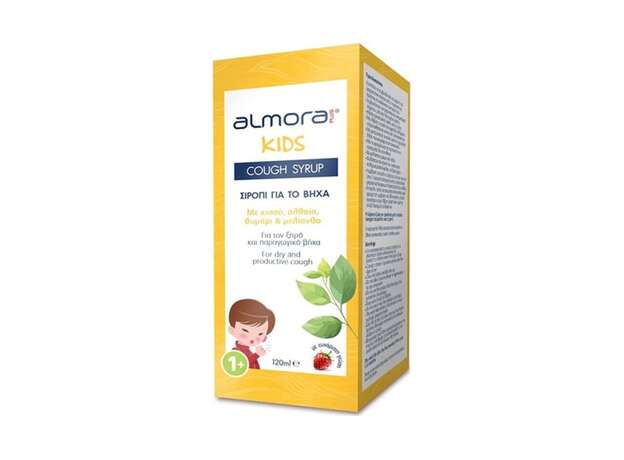Elpen Almora Kids Cough Syrup Παιδικό Σιρόπι για τον Βήχα, 120ml