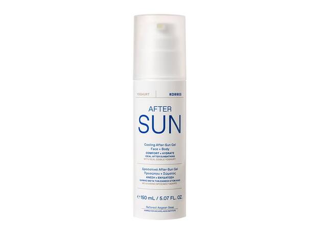 Korres Δροσιστικό After Sun Gel Προσώπου - Σώματος με Αληθινό Βρώσιμο Γιαούρτι, 150ml