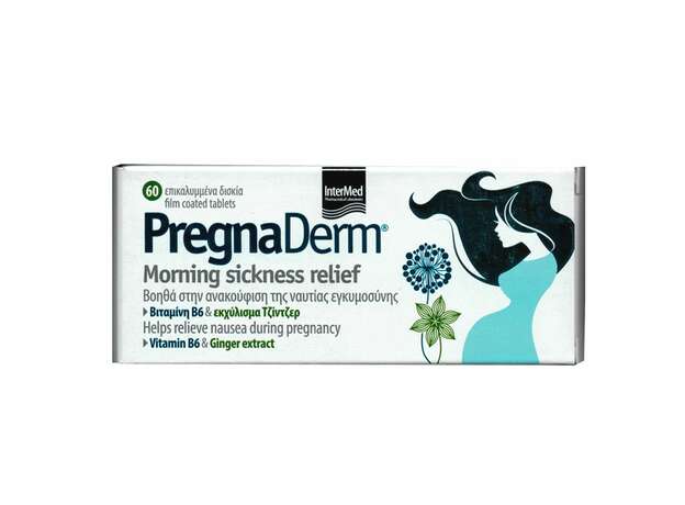 Intermed Pregnaderm Morning Sickness Relief 60Δισκία