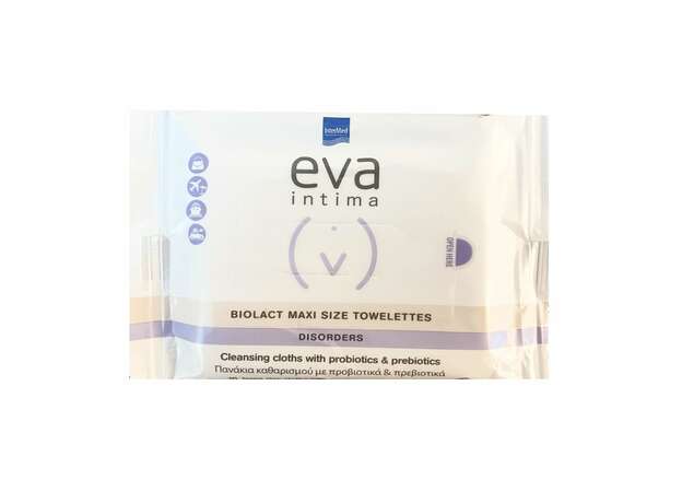 Intermed Eva Intima Maxi Size Towelettes 10τμχ