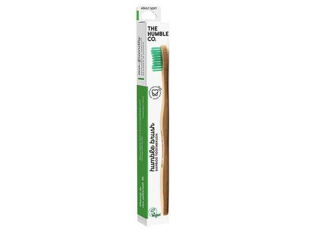 The Humble Co. Humble Brush Bamboo Toothbrush Οδοντόβουρτσα από Μπαμπού Adult Soft, 1τεμ