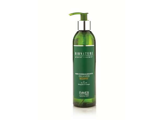 EMMEBI ITALIA Bionature Sebum shampoo Σαμπουάν για λιπαρά μαλλιά 250ml