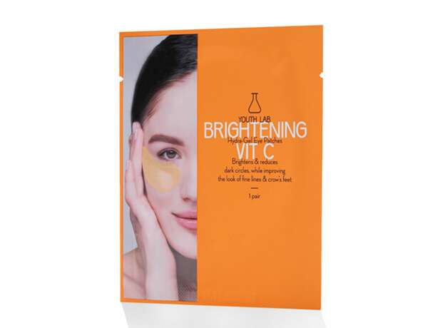 Youth Lab. Brightening Vit-C Hydra-Gel Μάσκα Ματιών για Λάμψη 2τμχ