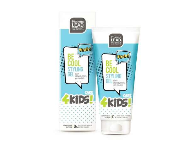 PharmaLead 4Kids Be Cool Styling Gel Απαλό Παιδικό Τζελ Χτενίσματος για Δυνατό Κράτημα 100ml