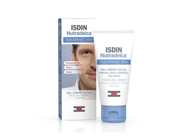 ISDIN Nutradeica Facial Gel-Cream Seborrheic Skin Κρέμα Προσώπου για Σμηγματορρϊκό Δέρμα, 50ml