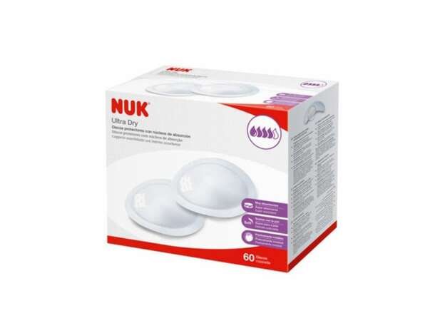 Nuk Ultra Dry (10252140) Επιθέματα Στήθους, 60τεμ
