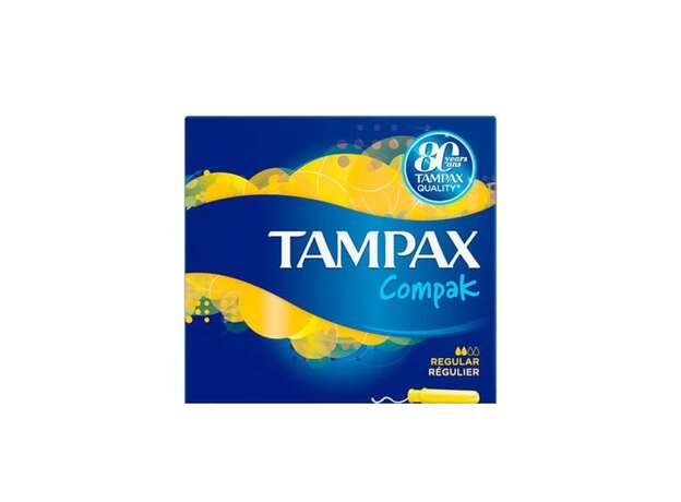 TAMPAX Compak Regular με Απλικατέρ για Προστασία & Διακριτικότητα 16τμχ
