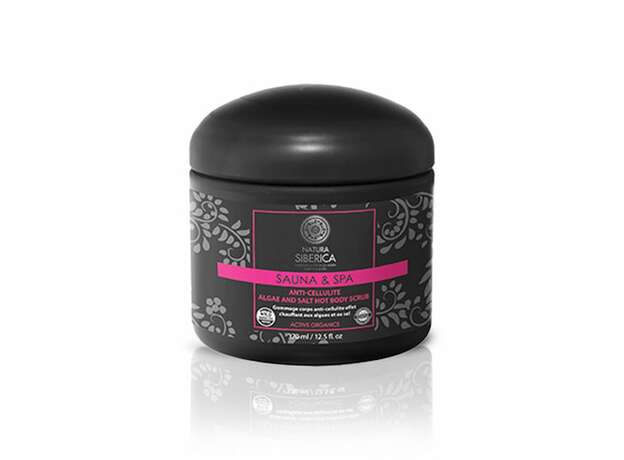 Natura Siberica NEW SAUNA & SPA Hot Body Scrub, Ζεστό Scrub με φύκια κατά της κυτταρίτιδας, 370ml