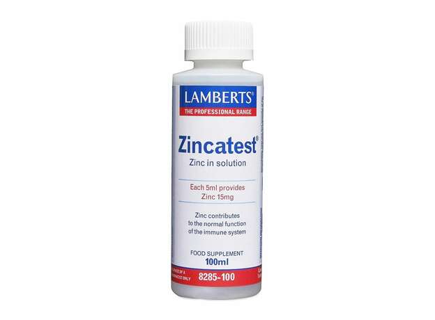 Lamberts Zincatest Διάλυμα Θειικού Ψευδαργύρου 100ml