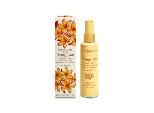 L 'Erbolario Frangipani λεπτόρρευστη κρέμα σώματος 150ml