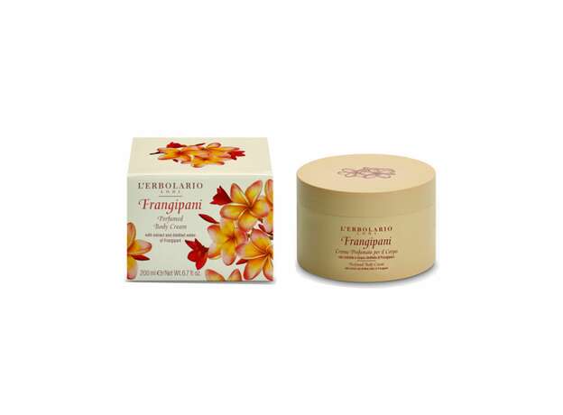 L 'Erbolario Frangipani αρωματική κρέμα σώματος 200ml