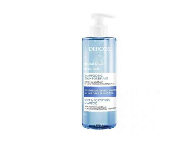 Vichy Dercos Mineral Doux Απαλό & Τονωτικό Σαμπουάν 400ml