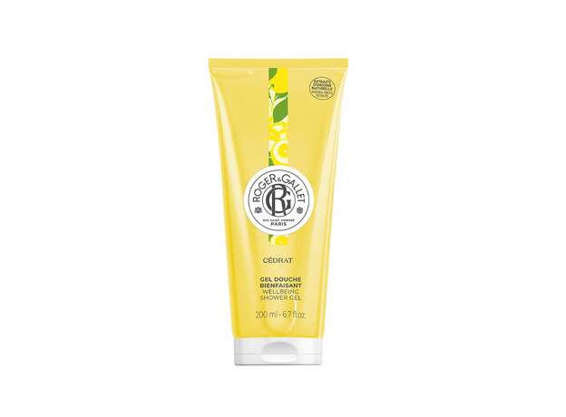 Roger & Gallet Cedrat Wellbeing Shower Gel Αναζωογονητικό Αφρόλουτρο, 200ml