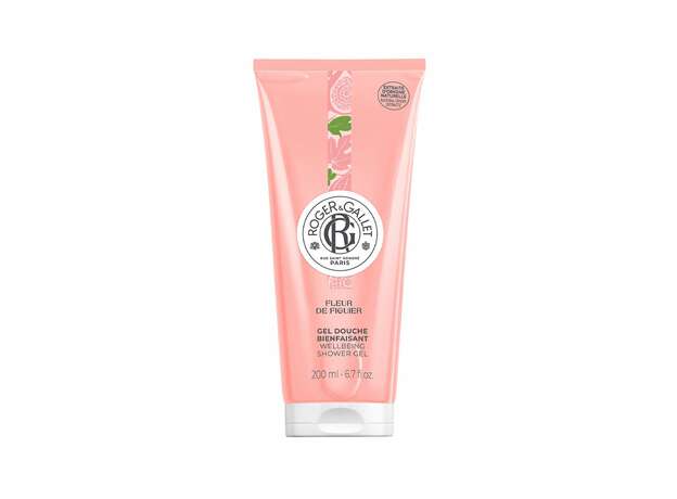 Roger & Gallet Fleur de Figuier Wellbeing Shower Gel Αναζωογονητικό Αφρόλουτρο, 200ml