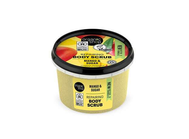 Organic Shop Kenyan Mango & Sugar Body Scrub 250ml