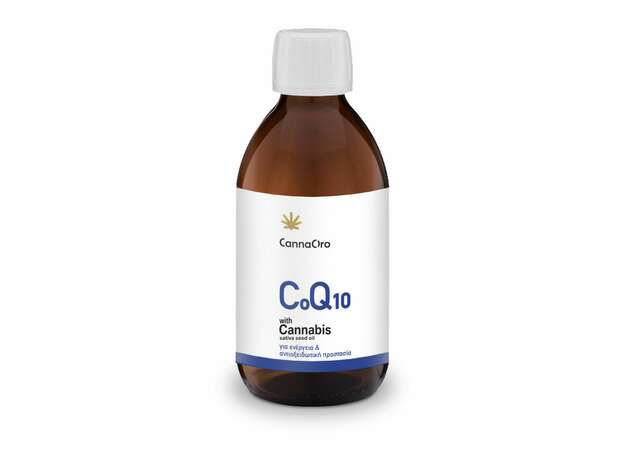CannaOro Co-Q10 Syrup with Cannabis sativa seed oil 150ml