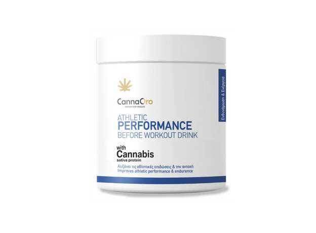 CannaOro Ρόφημα Athletic Performance with Cannabis sativa protein 150g