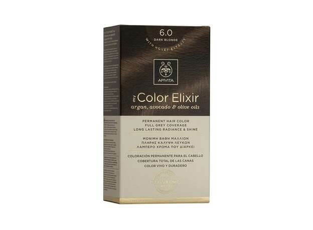 Apivita My Color Elixir Βαφή Μαλλιών 6.0 Ξανθό Σκούρο