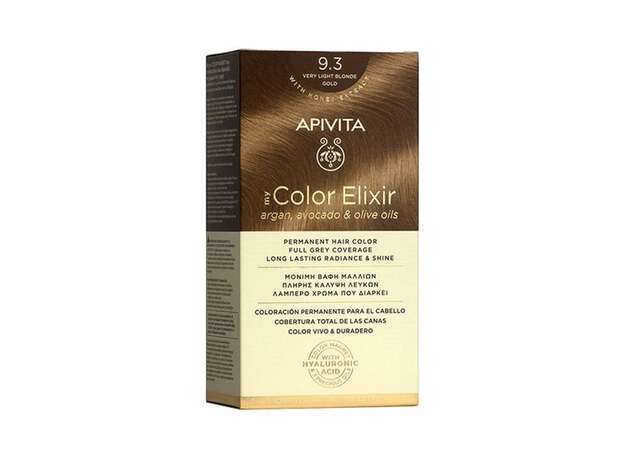 Apivita My Color Elixir Βαφή Μαλλιών 9.3 Απαλό Ξανθό Χρυσό