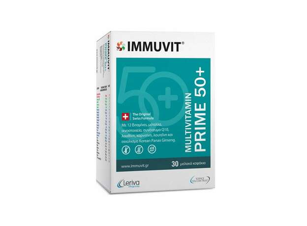 Leriva Immuvit Prime 50+ 30softgels