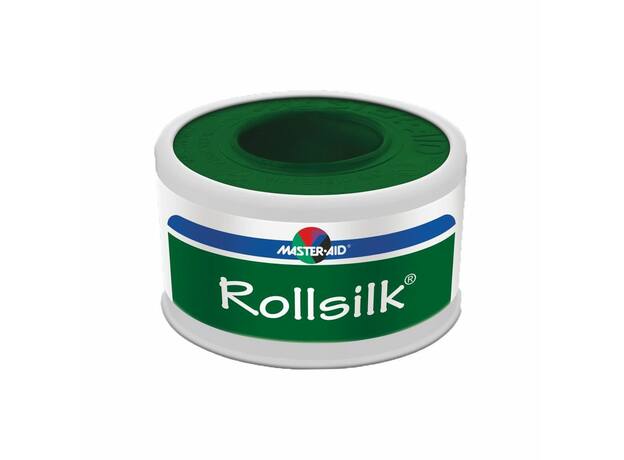 MasterAid Rollsilk Ρολό Μετάξι (Λευκό) Διάστασης 5Mx2,5Cm 1τεμ