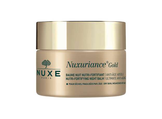 Nuxe Nuxuriance Gold Nutri-Fortifying Ενυδατικό & Αντιγηραντικό Balm Προσώπου Νυκτός για Ξηρές Επιδερμίδες 50ml