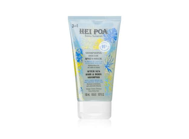 Hei Poa After Sun Hair & Body Shampoo Σαμπουάν & Αφρόλουτρο για Προσώπου & Σώματος για Μετά τον Ήλιο, 150ml