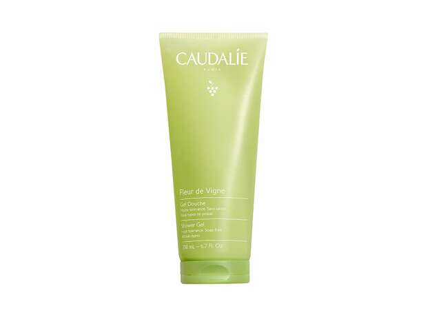 Caudalie Fleur de Vigne Shower Gel Αφρόλουτρο, με άνθος σταφυλιών που ανθίζει για μόνο μερικές ημέρες τον Ιούνιο, είναι εμπλουτισμένο με αλόη για ευαίσθητες επιδερμίδες, 200ml