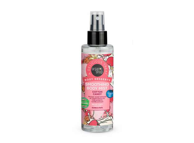 Organic Shop Body Desserts Cotton Candy, Καταπραϋντικό Body Mist, 200 ml