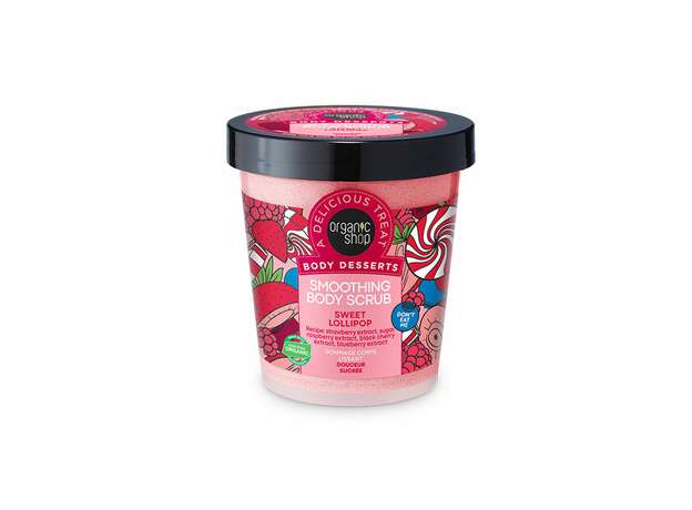 Organic Shop Body Desserts Sweet Lollipop, Απολεπιστικό Σώματος Λείανσης, 450ml