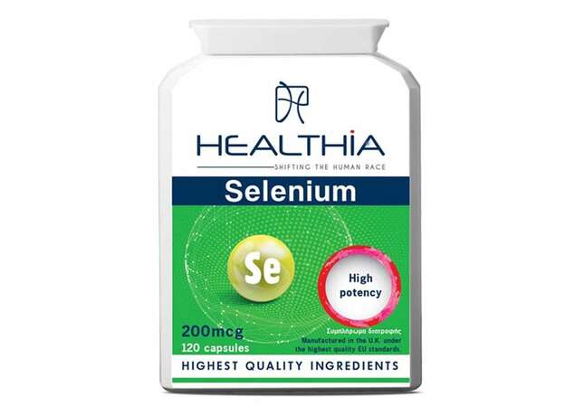 Healthia Selenium 200mcg Συμπλήρωμα Διατροφής με Σελήνιο 120caps