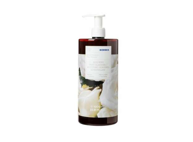 Korres Renewing Body Cleanser Aφρόλουτρο Καθαρισμού Λευκά Άνθη, 1000ml