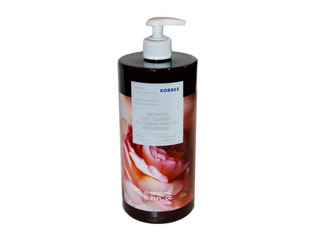 Korres Renewing Body Cleanser Aφρόλουτρο Καθαρισμού Κασμίρ Τριαντάφυλλο, 1000ml
