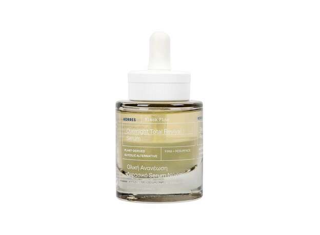 Korres Overnight Total Revival Μαύρη Πεύκη Serum Προσώπου 30ml
