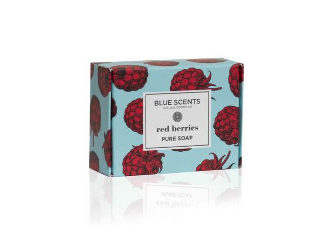 Blue Scents Soap Red Berries 135g
